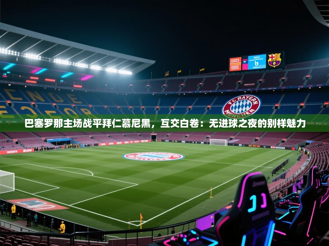 巴塞罗那主场战平拜仁慕尼黑，互交白卷：无进球之夜的别样魅力  第2张