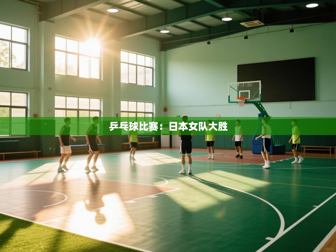 乒乓球比赛：日本女队大胜